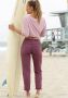 Elbsand Sweatbroek Brinja met logoprint op de tailleband en zakken joggingbroek loungebroek - Thumbnail 5