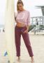 Elbsand Sweatbroek Brinja met logoprint op de tailleband en zakken joggingbroek loungebroek - Thumbnail 6