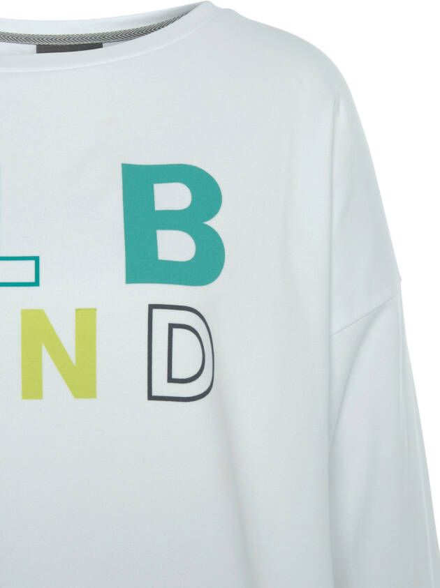 Elbsand Sweatshirt Aliisa met logoprint voor basic-pasvorm sportief-casual