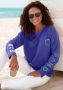 Elbsand Sweatshirt Anvor met logo-prints op de mouwen sportief-casual - Thumbnail 3