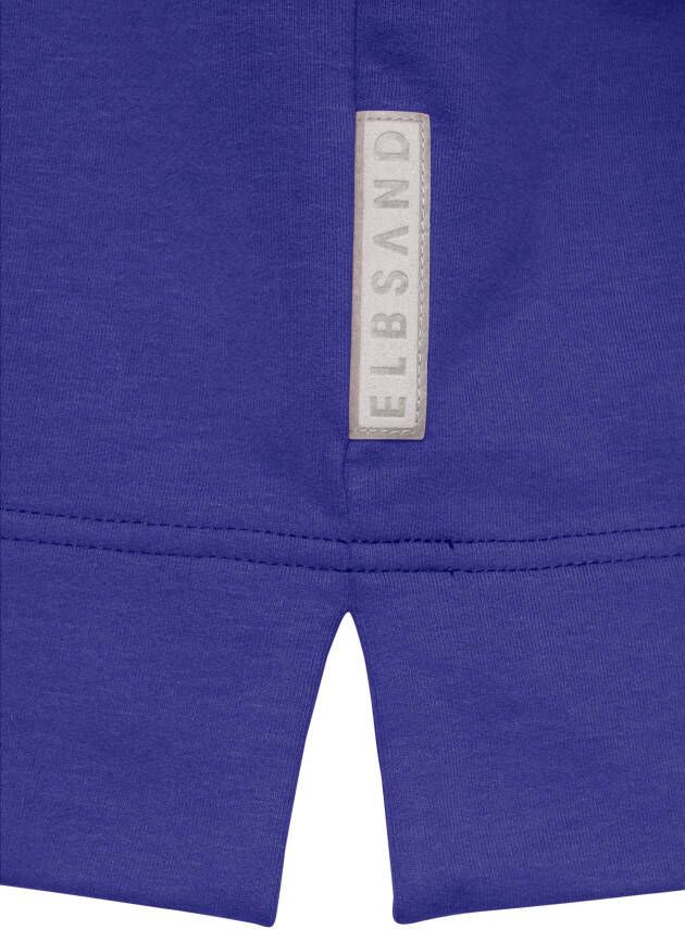 Elbsand Sweatshirt Anvor met logo-prints op de mouwen sportief-casual