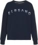 Elbsand Sweatshirt Sontje met flockprint aan de voorkant sportief-casual - Thumbnail 2
