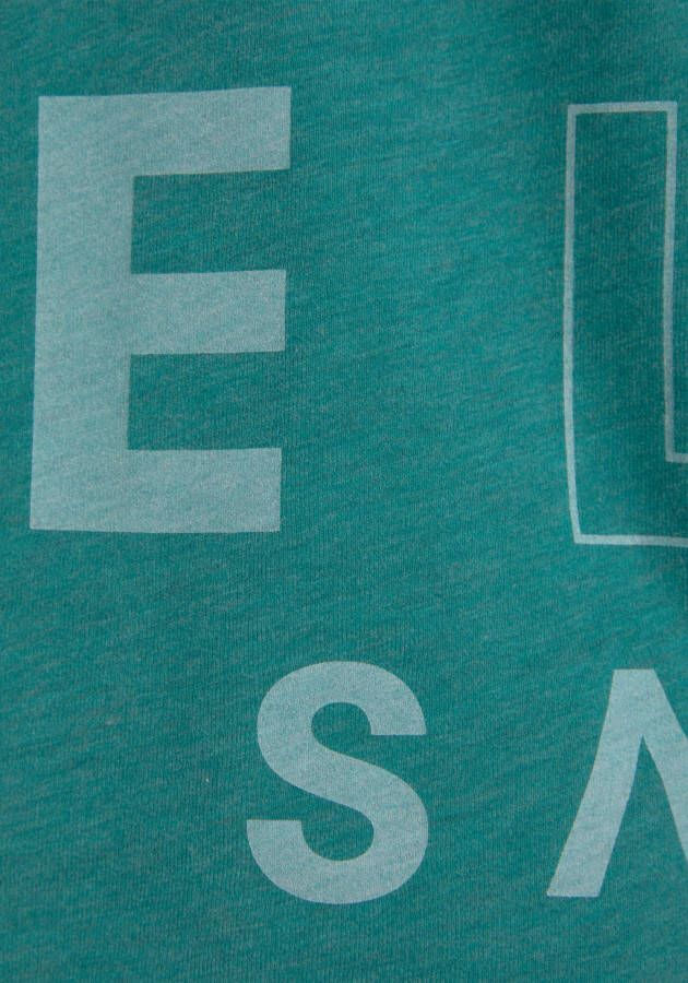 Elbsand T-shirt gemaakt van zachte jersey shirt met korte mouwen sportief en comfortabel
