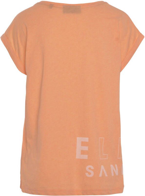 Elbsand T-shirt gemaakt van zachte jersey shirt met korte mouwen sportief en comfortabel