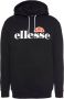 Ellesse gottero oh hoody anthracite tröja Zwart Heren - Thumbnail 8
