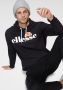 Ellesse gottero oh hoody anthracite tröja Zwart Heren - Thumbnail 10