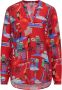 Eterna Blouse zonder sluiting Van rood - Thumbnail 4