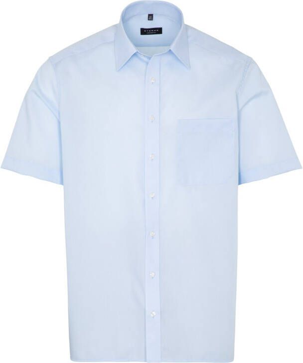 Eterna Overhemd met korte mouwen Comfort fit NON IRON (strijkvrij)