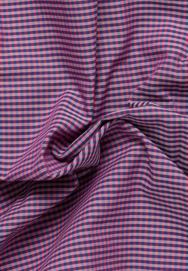Eterna Overhemd met korte mouwen Comfort fit NON IRON (strijkvrij)