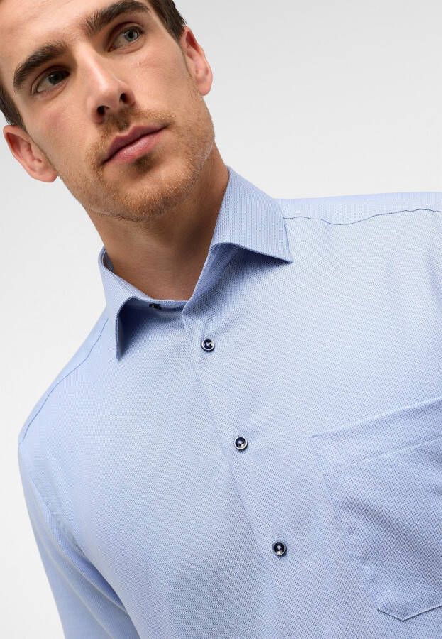 Eterna Overhemd met korte mouwen Comfort fit NON IRON (strijkvrij)