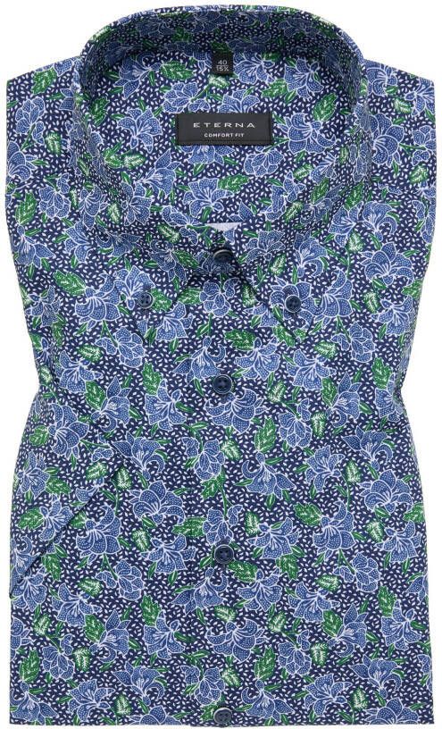 Eterna Overhemd met korte mouwen Comfort fit
