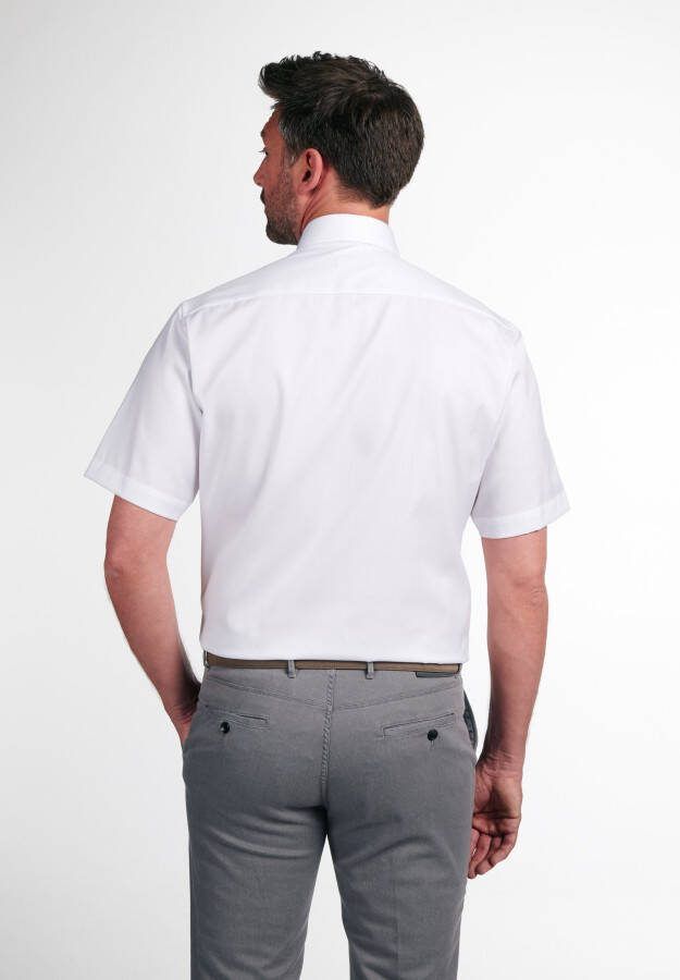 Eterna Overhemd met korte mouwen MODERN FIT NON IRON (strijkvrij)