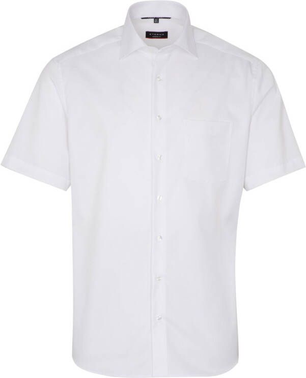 Eterna Overhemd met korte mouwen MODERN FIT NON IRON (strijkvrij)