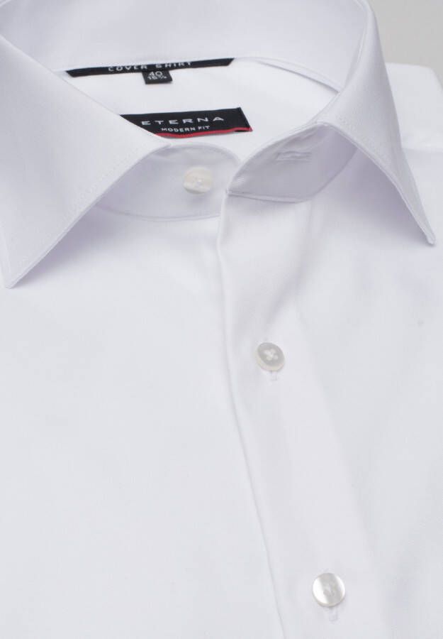 Eterna Overhemd met korte mouwen MODERN FIT NON IRON (strijkvrij)