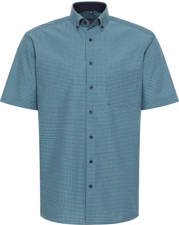 Eterna Overhemd met korte mouwen MODERN FIT NON IRON (strijkvrij)