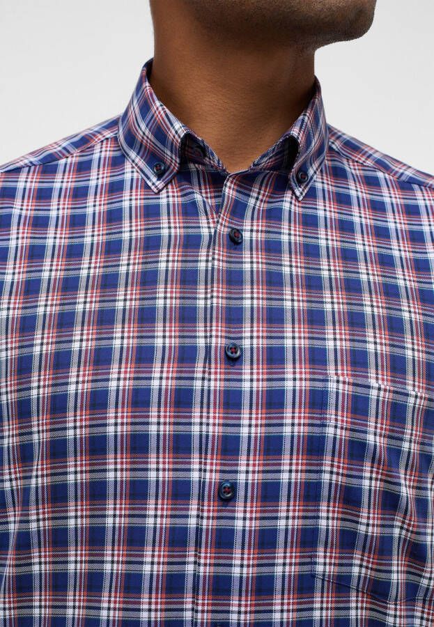 Eterna Overhemd met korte mouwen MODERN FIT NON IRON (strijkvrij)