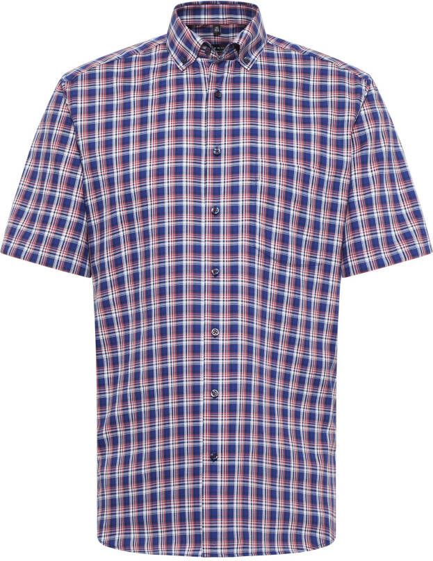 Eterna Overhemd met korte mouwen MODERN FIT NON IRON (strijkvrij)