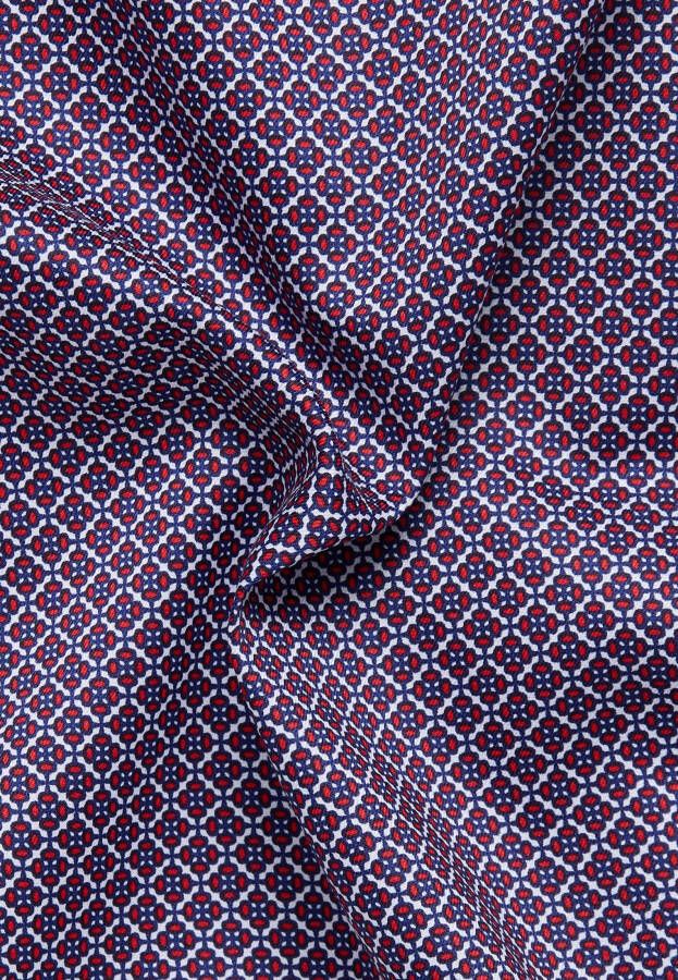 Eterna Overhemd met korte mouwen Slim fit NON IRON (strijkvrij)