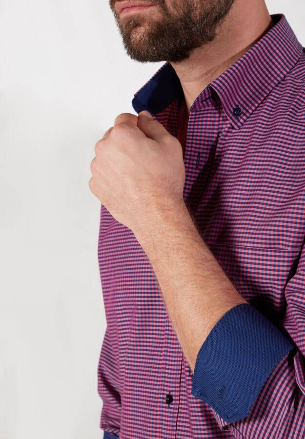 Eterna Overhemd met lange mouwen Comfort fit