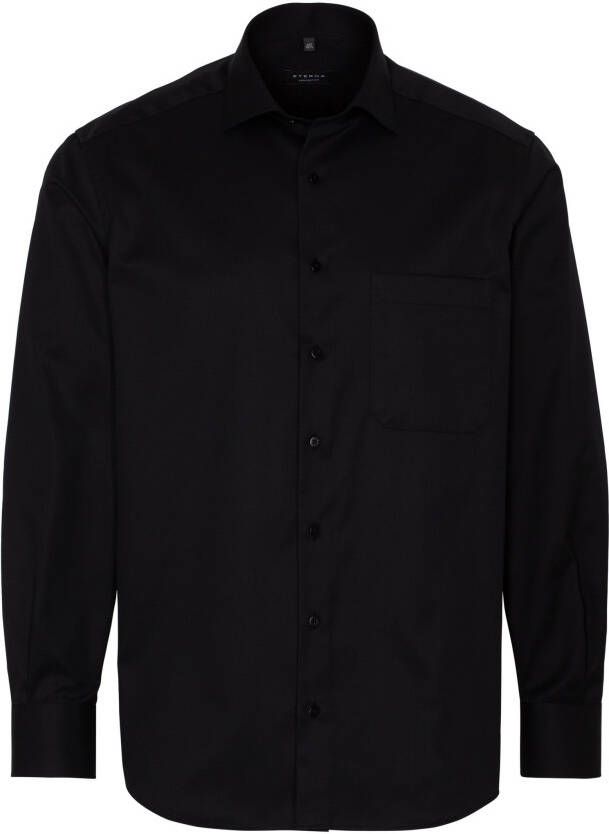 Eterna Overhemd met lange mouwen Comfort fit NON IRON (strijkvrij)
