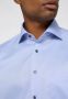 Eterna business overhemd Comfort Fit wijde fit lichtblauw geprint katoen - Thumbnail 5