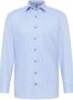 Eterna business overhemd Comfort Fit wijde fit lichtblauw geprint katoen - Thumbnail 6