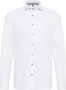 Eterna business overhemd Comfort Fit wijde fit wit geprint katoen - Thumbnail 6