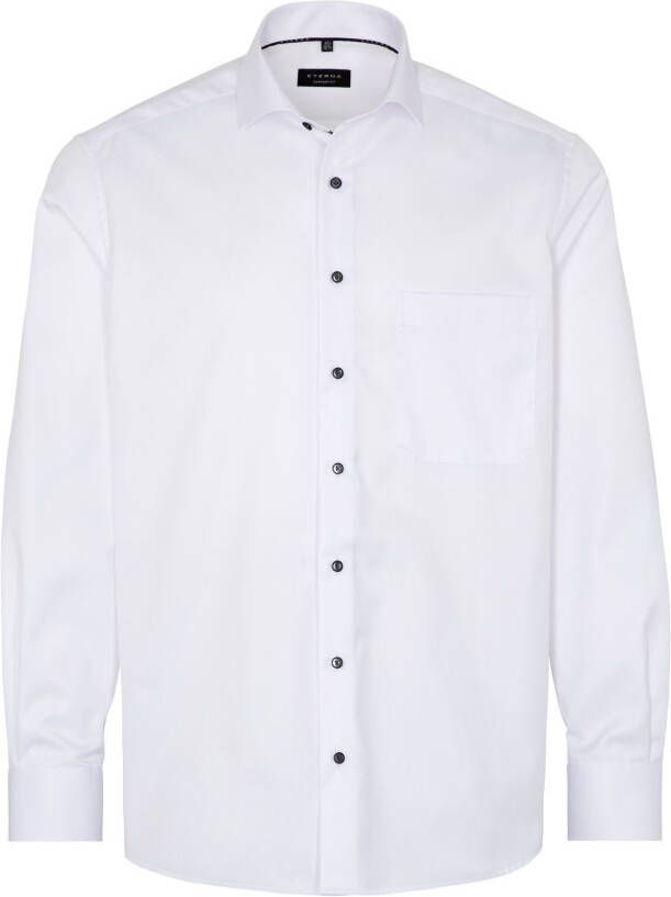 Eterna Overhemd met lange mouwen Comfort fit NON IRON (strijkvrij)