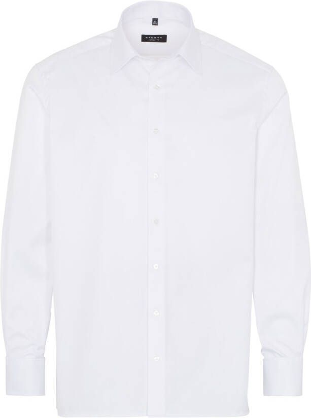 Eterna Overhemd met lange mouwen Comfort fit NON IRON (strijkvrij)