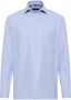 Eterna business overhemd lichtblauw geprint Comfort Fit wijde fit katoen - Thumbnail 4