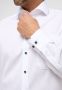 Eterna business overhemd wijde fit wit effen katoen met borstzak - Thumbnail 6