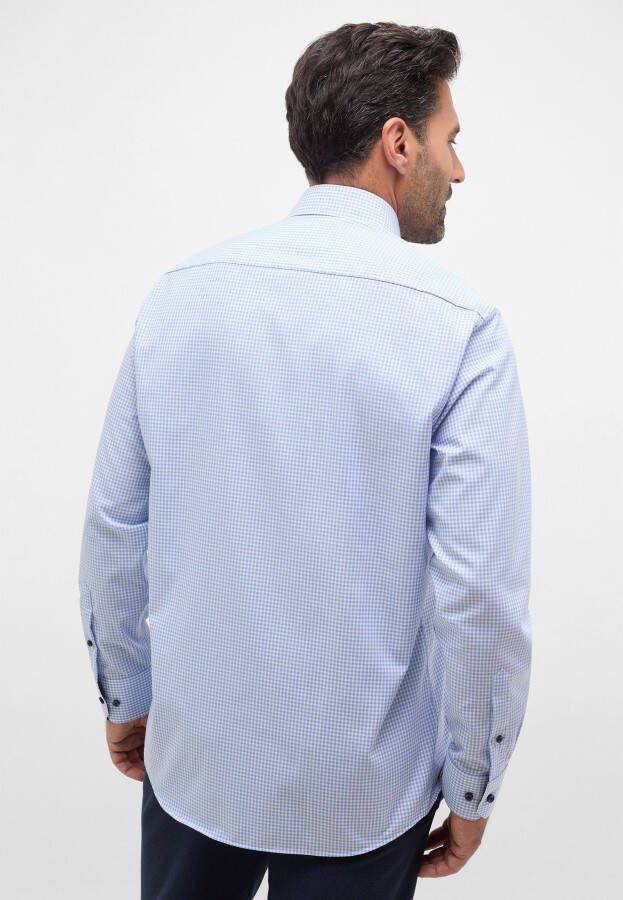 Eterna Overhemd met lange mouwen Comfort fit NON IRON (strijkvrij)