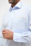 Eterna Lichtblauwe Business Overhemdjurk Blue Heren - Thumbnail 3