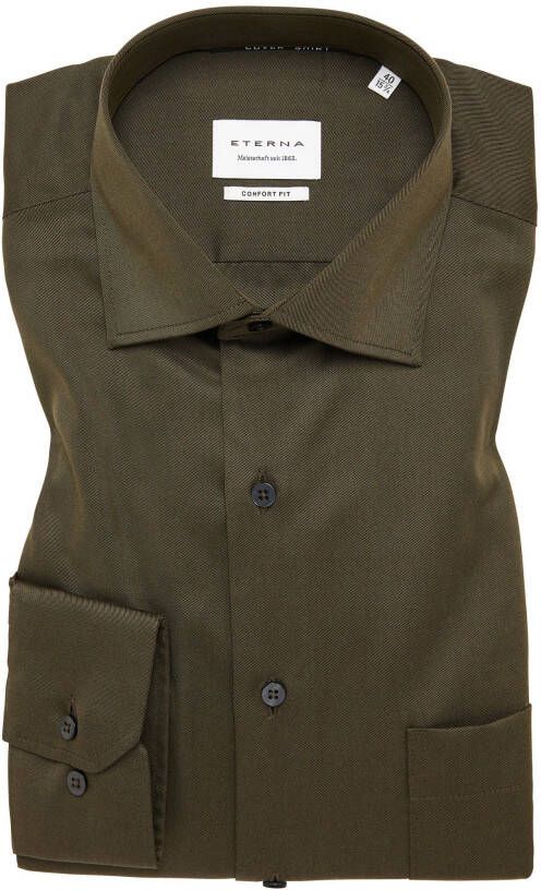 Eterna Overhemd met lange mouwen Comfort fit
