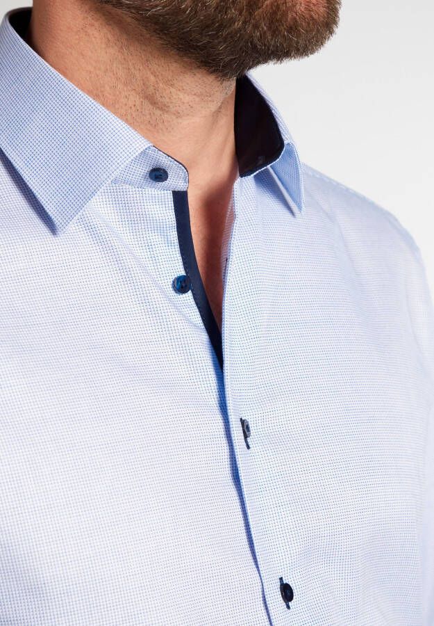 Eterna Overhemd met lange mouwen MODERN FIT NON IRON (strijkvrij)