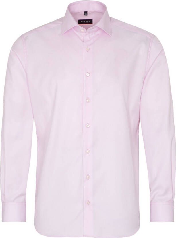 Eterna Overhemd met lange mouwen MODERN FIT NON IRON (strijkvrij)