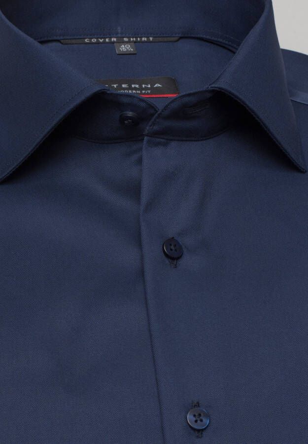 Eterna Overhemd met lange mouwen MODERN FIT NON IRON (strijkvrij)