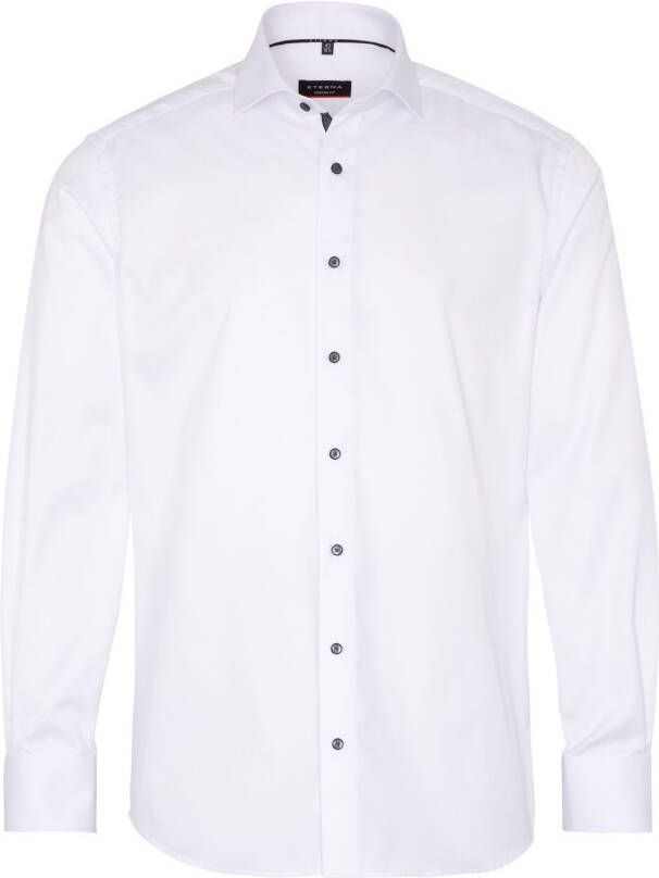 Eterna Overhemd met lange mouwen MODERN FIT NON IRON (strijkvrij)