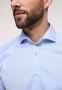 Eterna business overhemd Modern Fit normale fit lichtblauw effen 100% katoen - Thumbnail 4