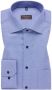 Eterna business overhemd normale fit blauw geprint met borstzak - Thumbnail 6