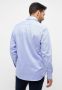 Eterna Lichtblauwe Textured Shirt Modern Fit Blue Heren - Thumbnail 2