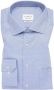Eterna Lichtblauwe Textured Shirt Modern Fit Blue Heren - Thumbnail 6