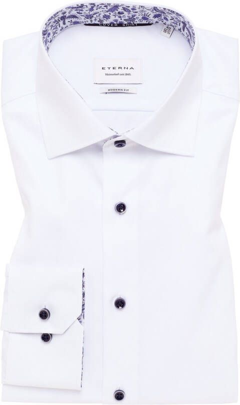 Eterna Overhemd met lange mouwen MODERN FIT NON IRON (strijkvrij)