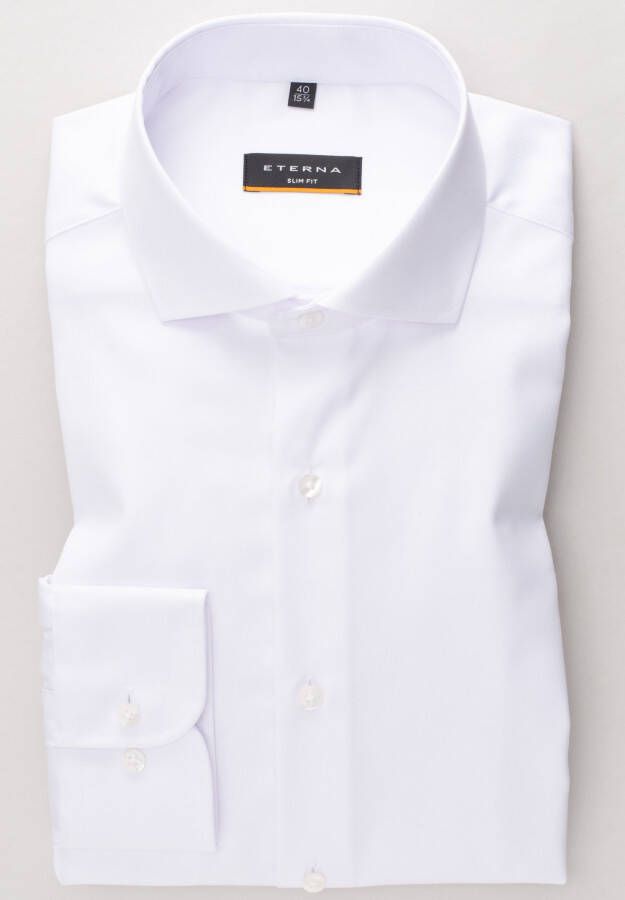 Eterna Overhemd met lange mouwen Slim fit NON IRON (strijkvrij)