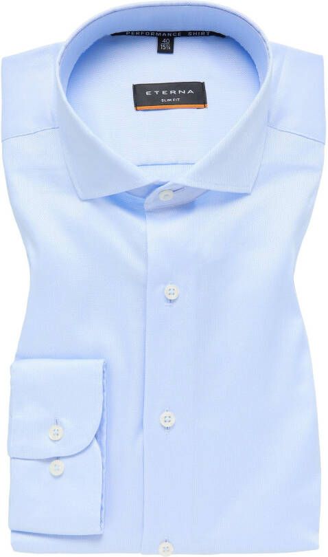 Eterna Overhemd met lange mouwen Slim fit EASY IRON (gemakkelijk te strijken)