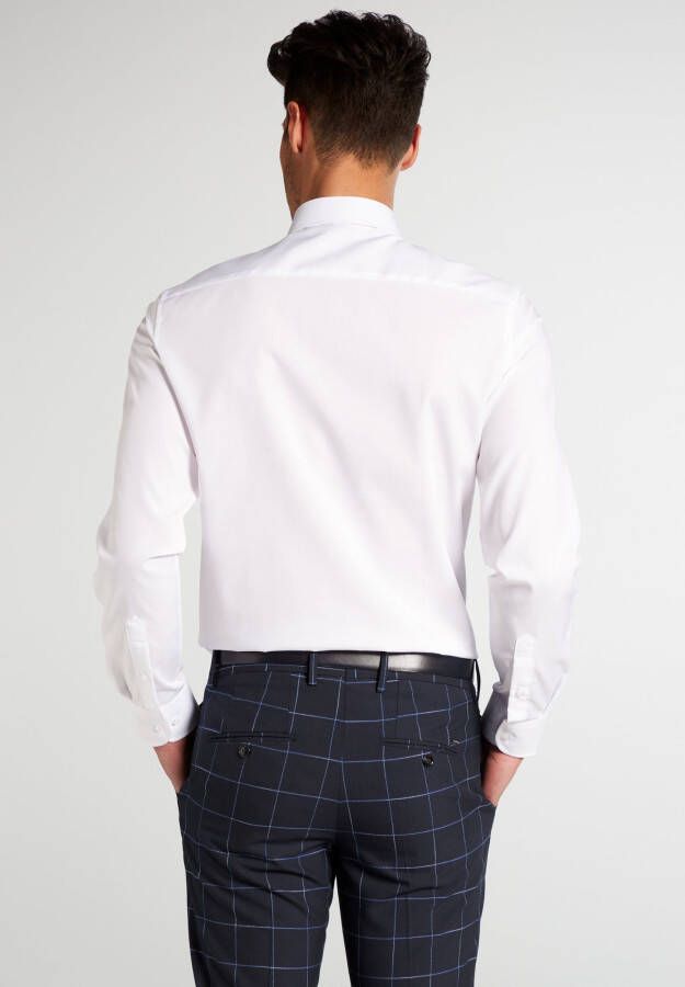 Eterna business overhemd strijkvrij Slim Fit slim fit wit effen katoen - Foto 6