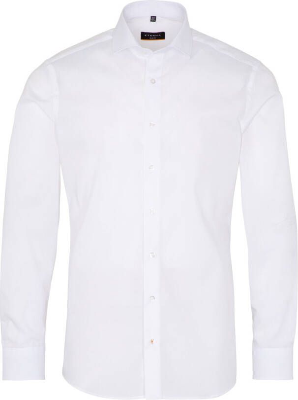 Eterna business overhemd strijkvrij Slim Fit slim fit wit effen katoen - Foto 8