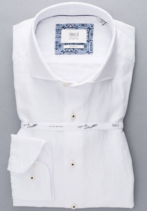 Eterna Overhemd met lange mouwen Slim fit EASY IRON (gemakkelijk te strijken)