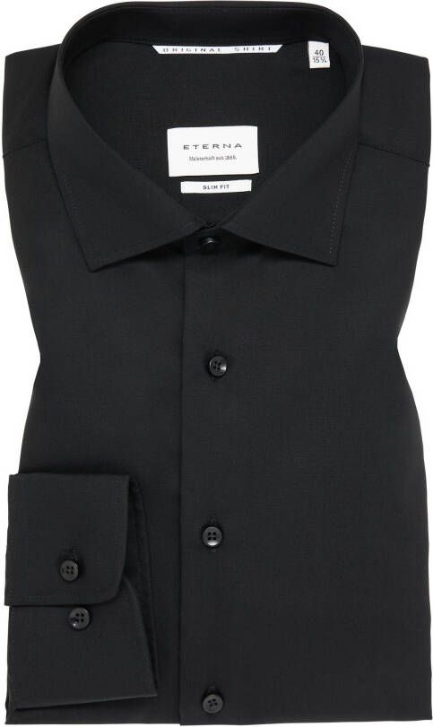 Eterna Overhemd met lange mouwen Slim fit