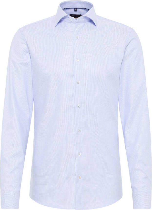 Eterna Overhemd met lange mouwen Slim fit NON IRON (strijkvrij)